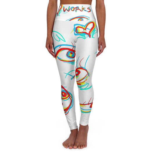 Hartworks High Waisted Yoga Leggings (AOP)